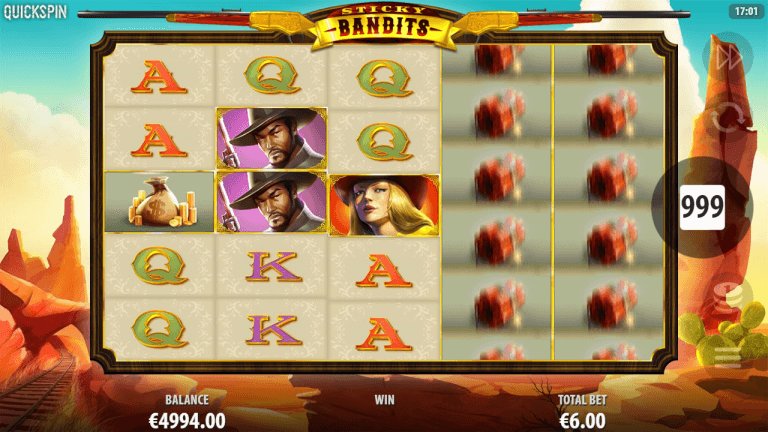 Sticky Bandits Gratis Spins
