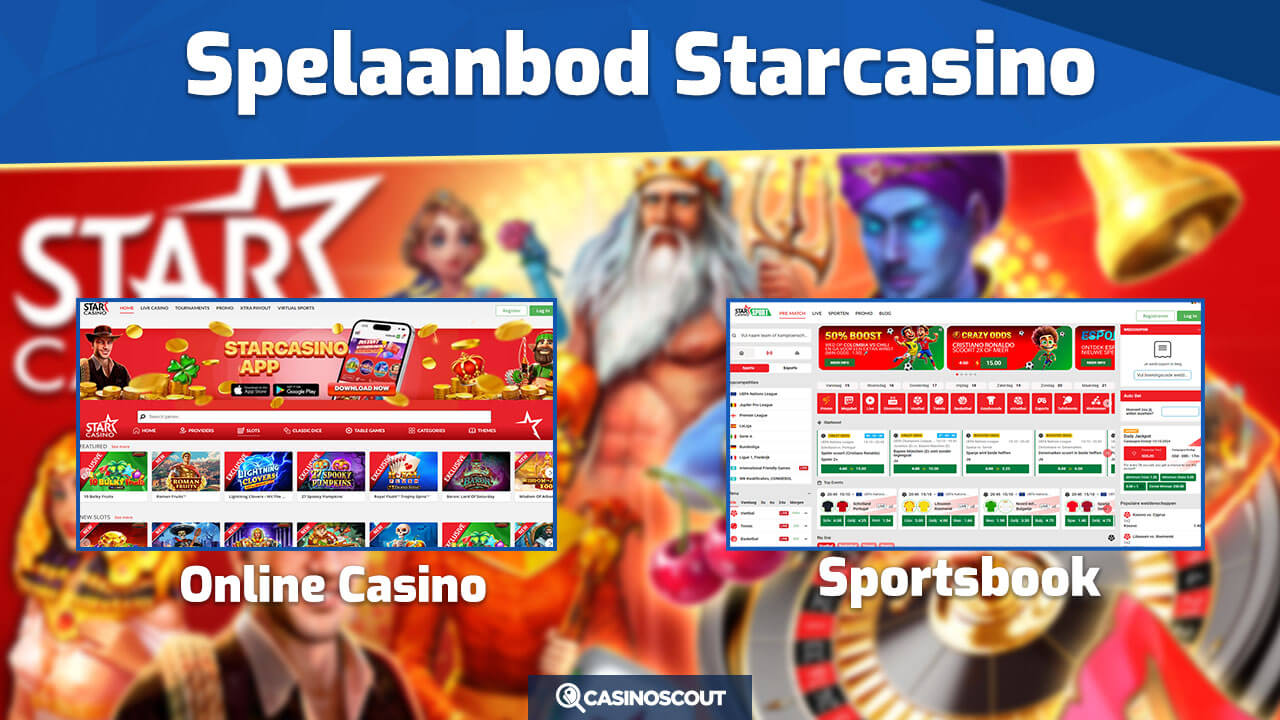 spelaanbod van Starcasino