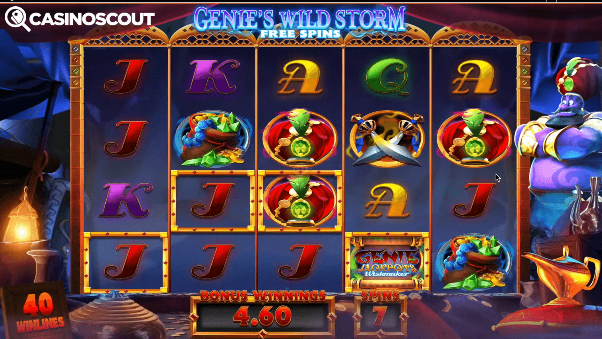 Genie Jackpots Wishmaker Review