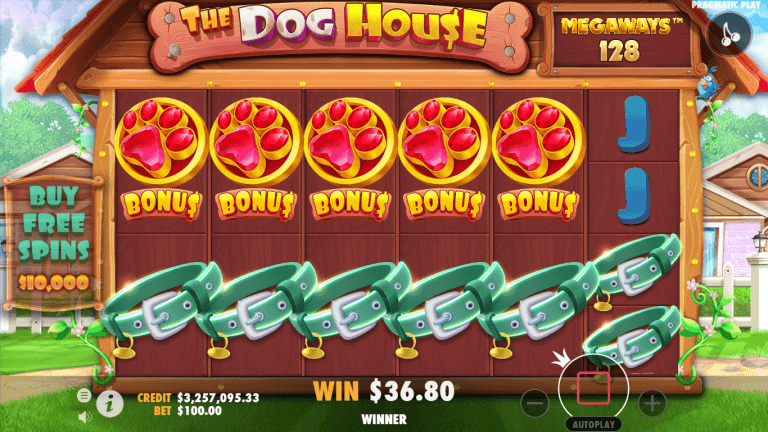 The Dog House Megaways Gratis Spins