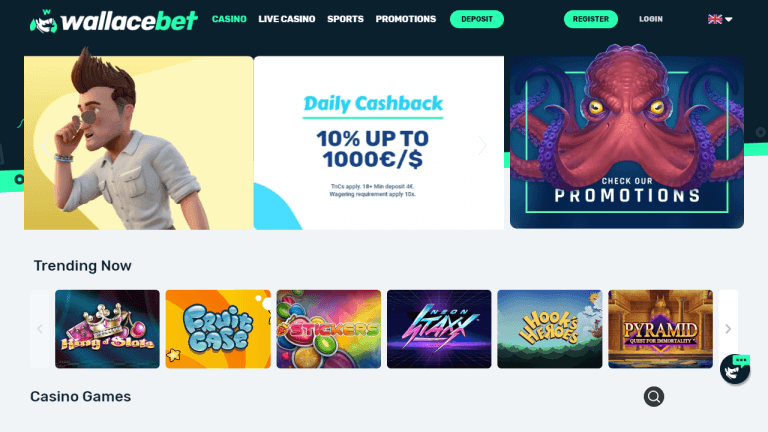 Wallacebet Screenshot 1