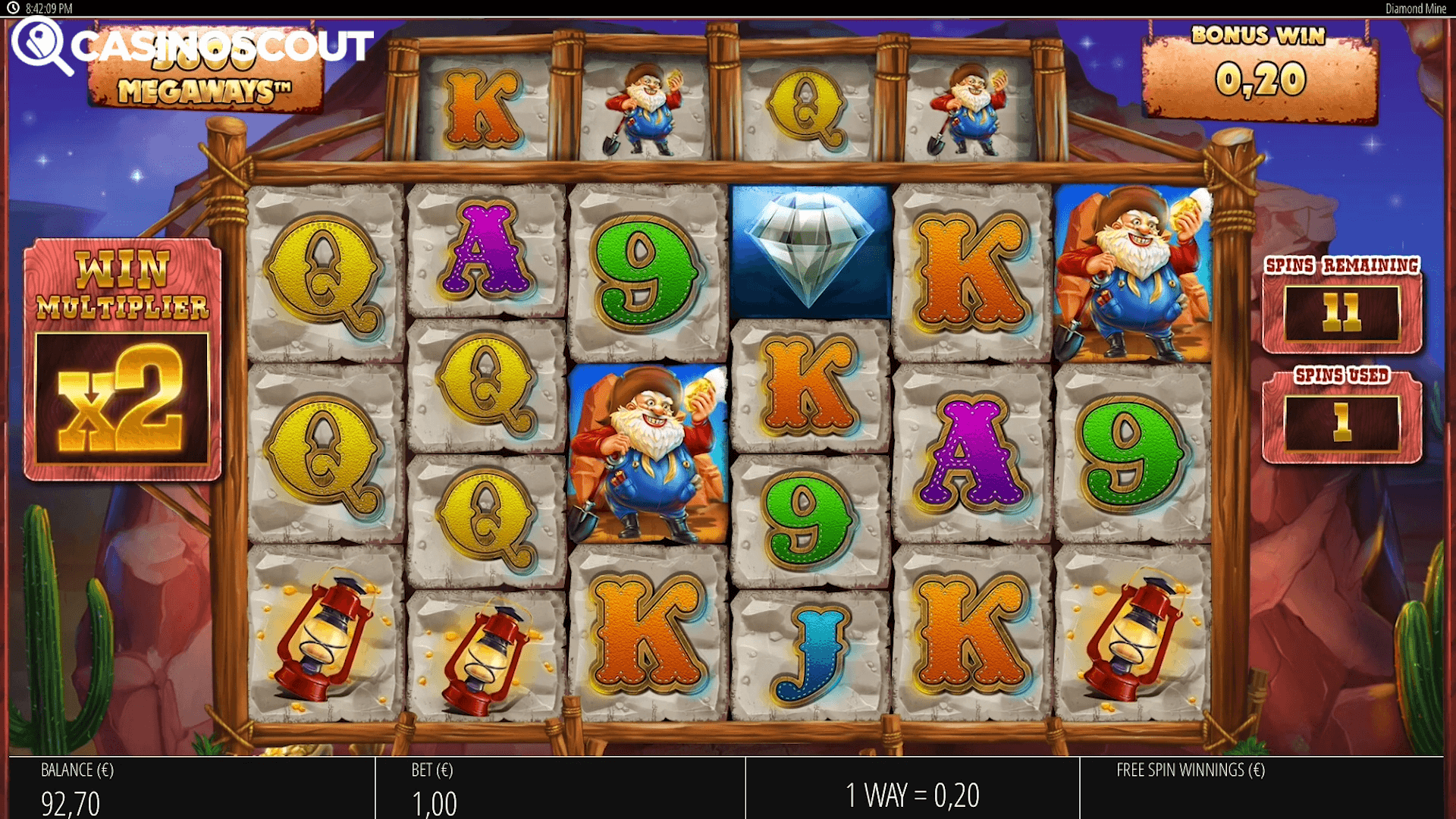 Diamond Mine Megaways Review