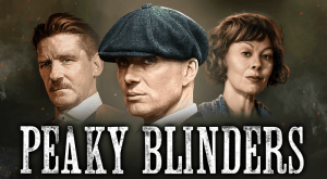Peaky Blinders logo achtergrond