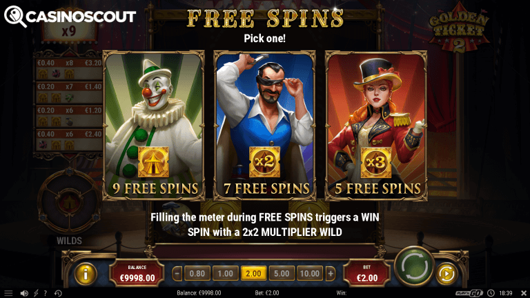 Golden Ticket 2 Bonus