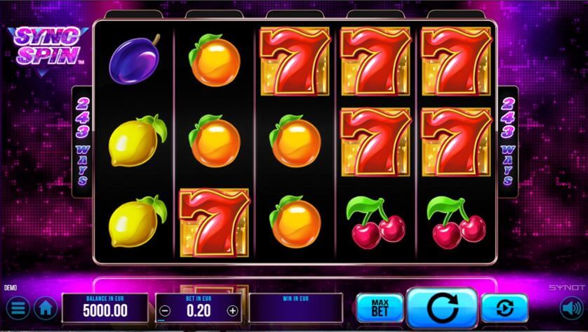 Sync Spin slot