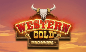 Western Gold Megaways logo achtergrond