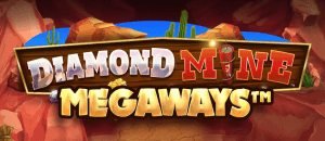 Diamond Mine Megaways logo achtergrond