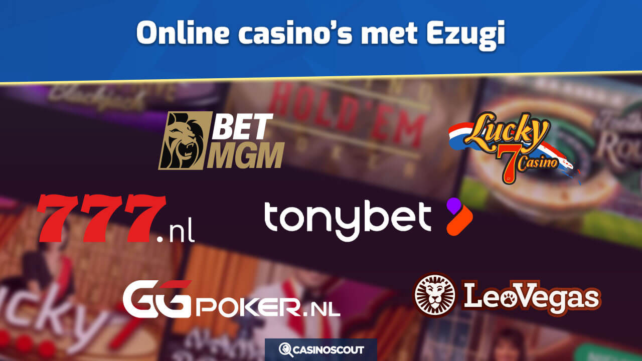 online casinos met Ezugi