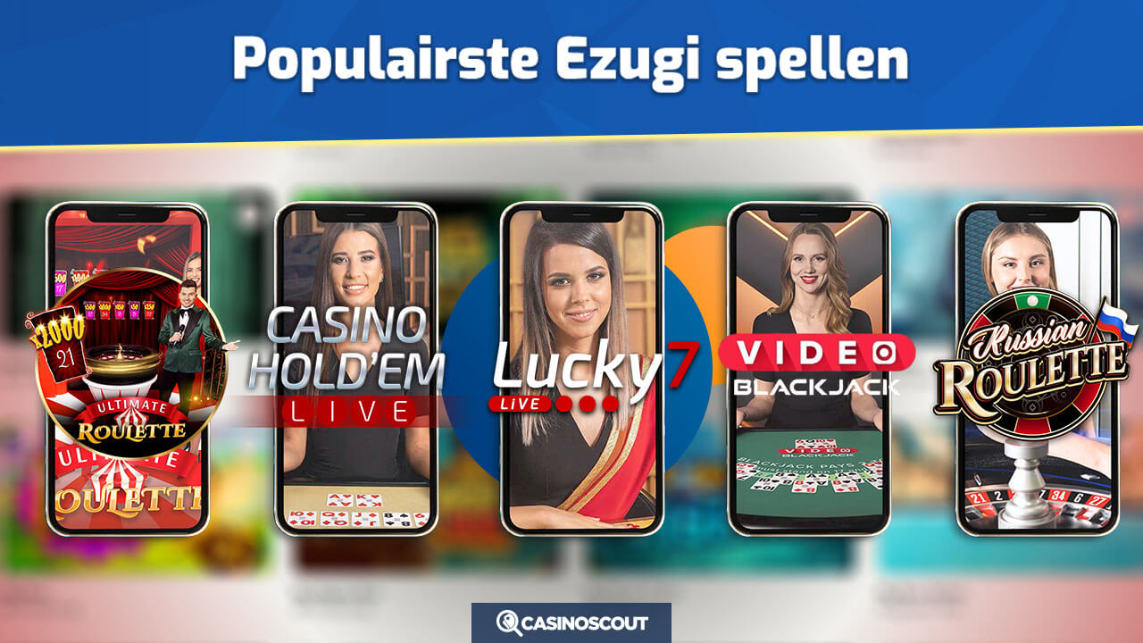 populairste games van Ezugi