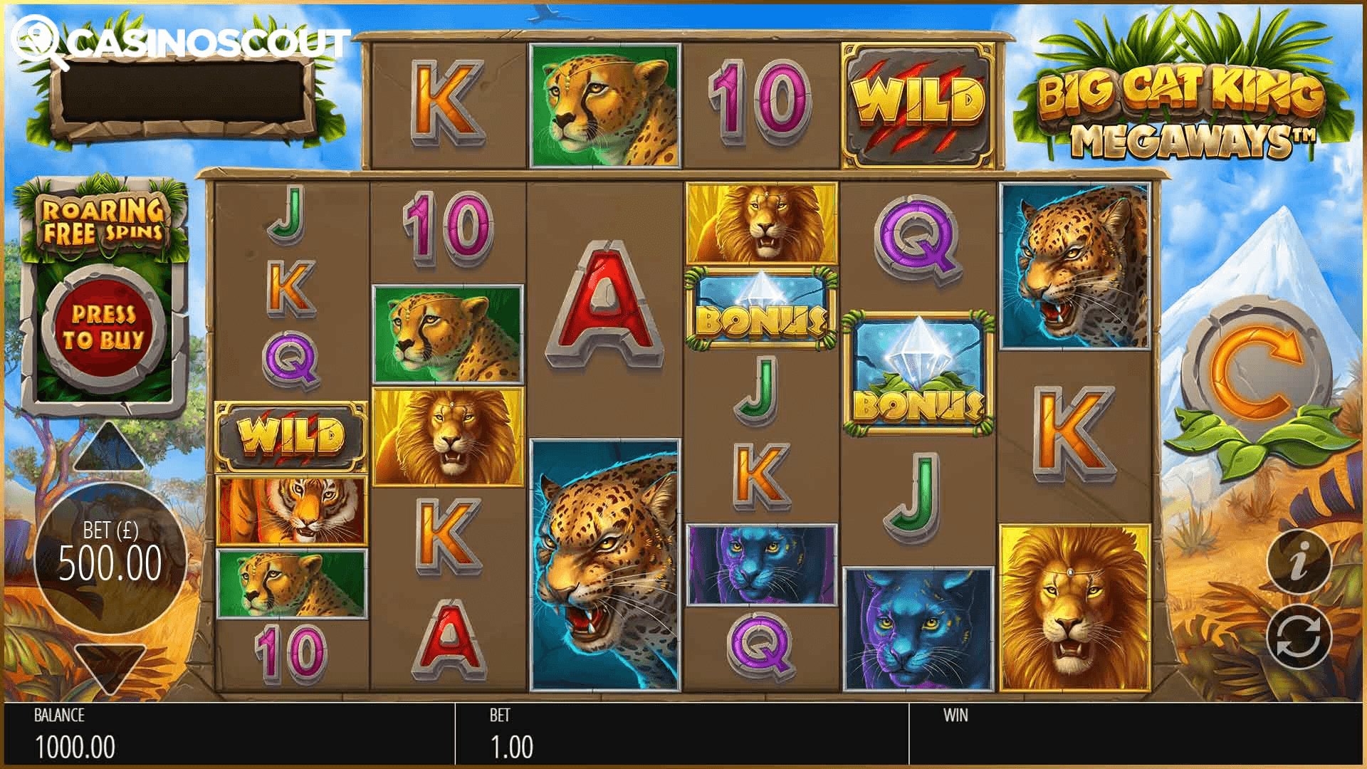 Big Cat King Megaways Review