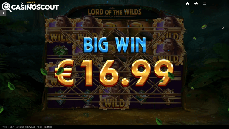 Lord Of The Wilds Bonus