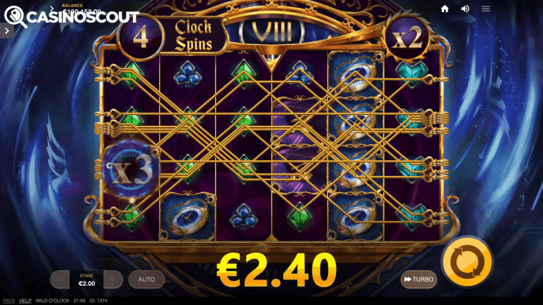 Wild O’Clock Bonus