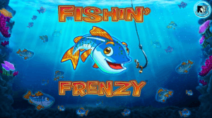 Fishin Frenzy Power 4 Slots logo achtergrond