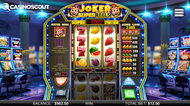 Joker Super Reels Gratis Spins