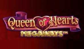 Queen of Hearts Megaways logo achtergrond