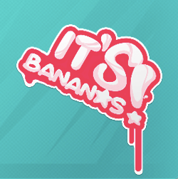 It’s Bananas logo achtergrond