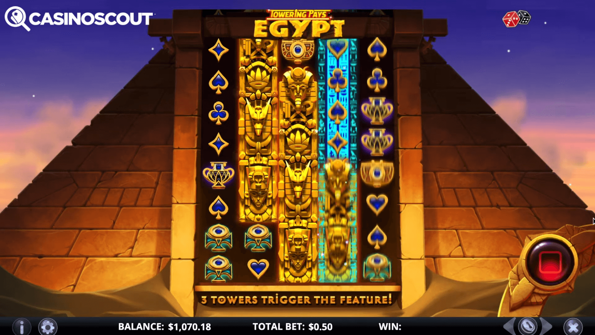 Towering Pays Egypt Review