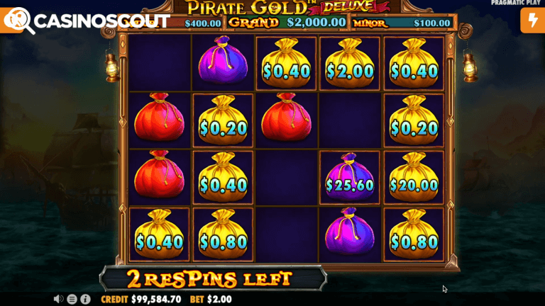 Pirate Gold Deluxe Gratis Spins