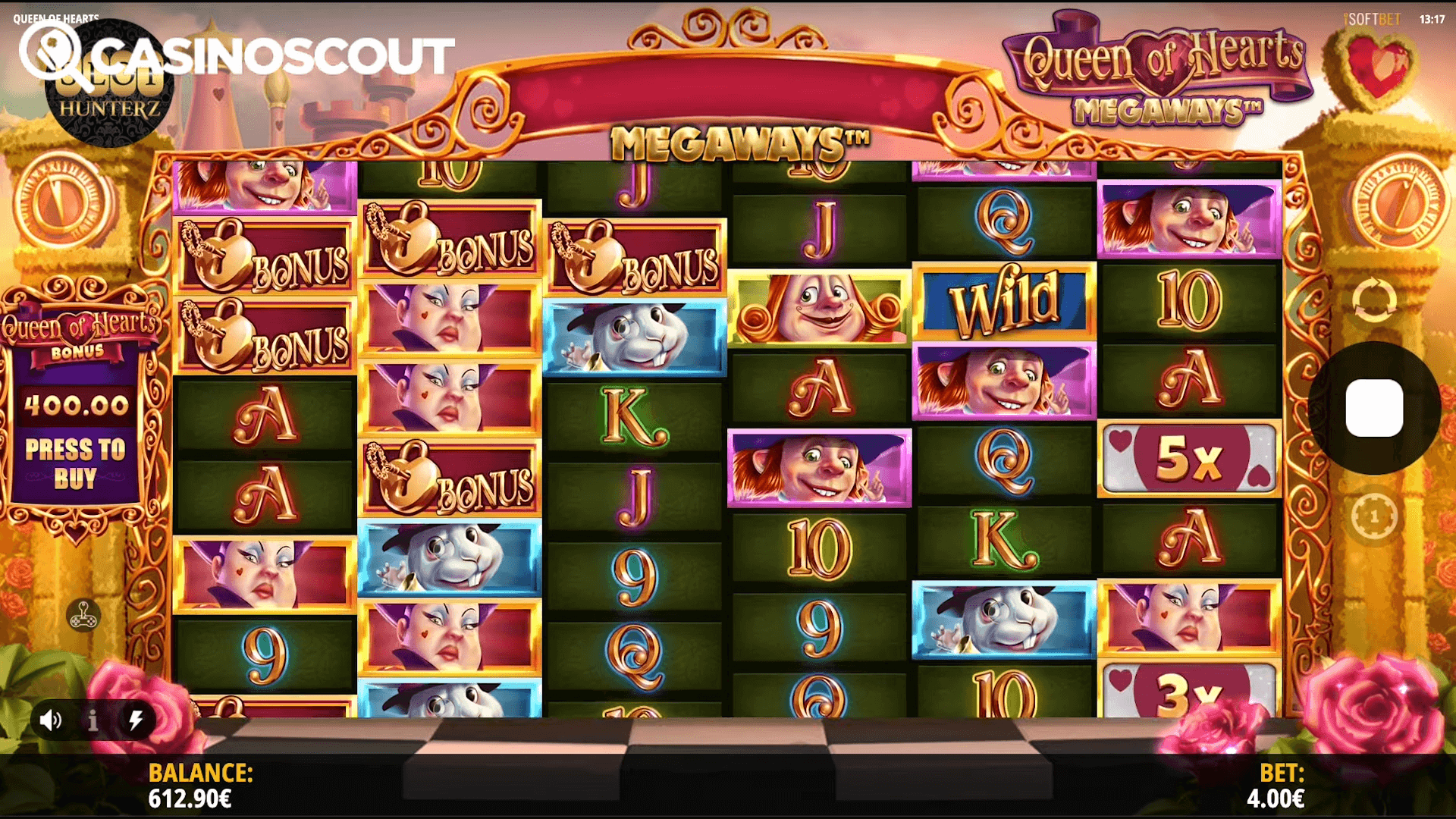 Queen of Hearts Megaways Review