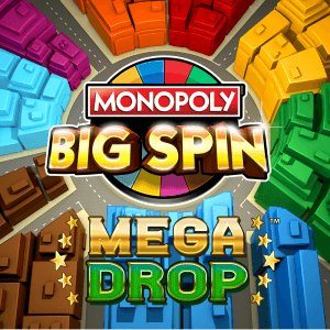 Monopoly Big Spin logo achtergrond