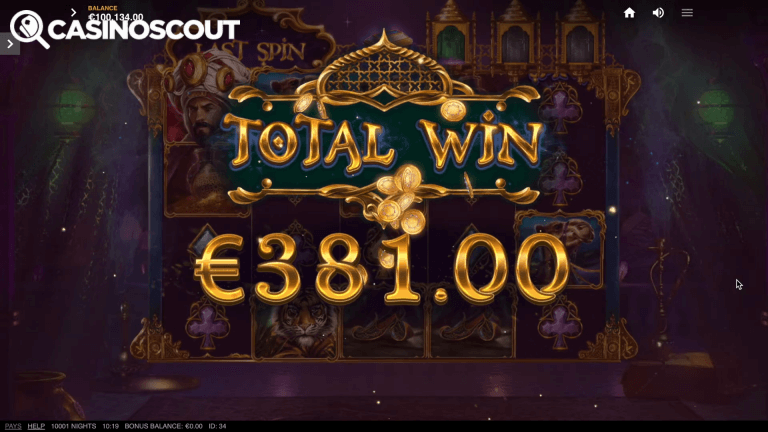10,001 Nights Bonus
