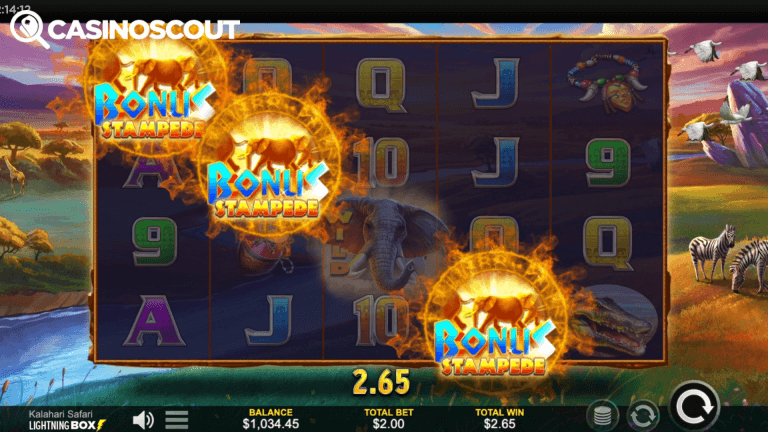 Kalahari Safari Gratis Spins