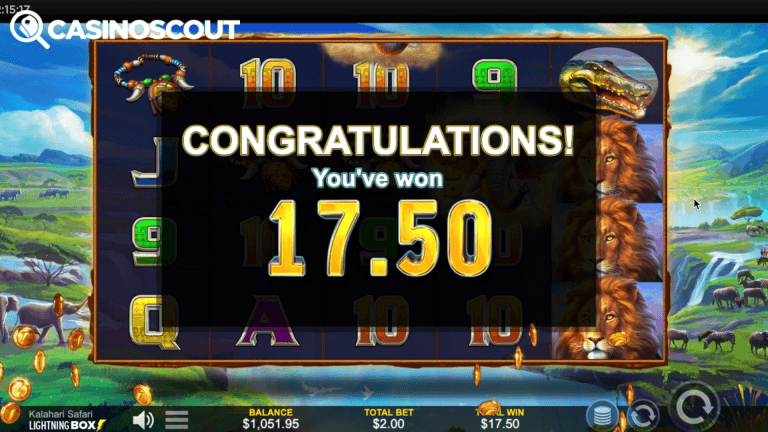 Kalahari Safari Bonus