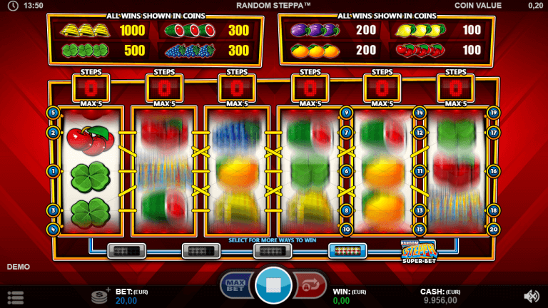 Random Steppa Gratis Spins