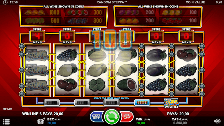 Random Steppa Bonus