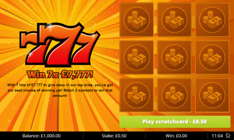 777 Scratch Review