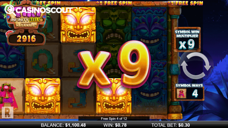 Tiki Infinity Reel Megaways Gratis Spins