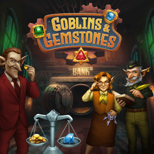 Goblins & Gemstones logo achtergrond
