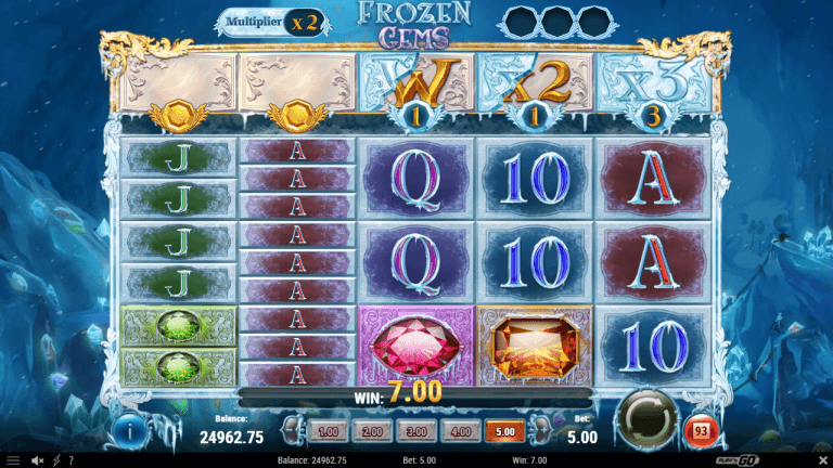 Frozen Gems Bonus