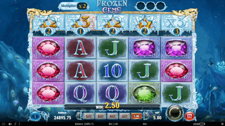 Frozen Gems Gratis Spins