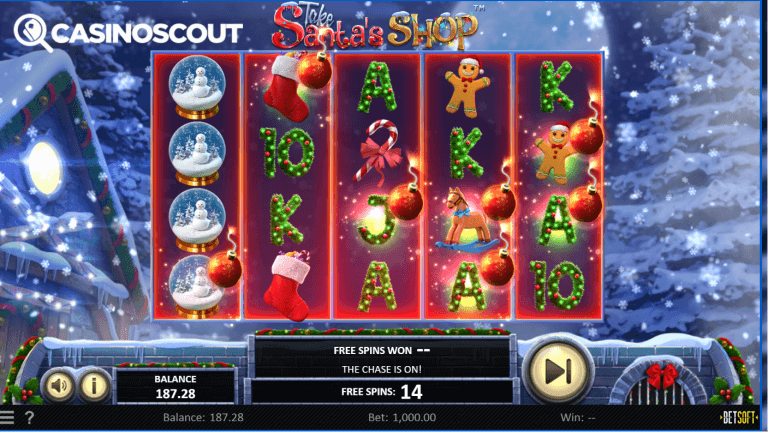 Take Santa’s Shop Gratis Spins