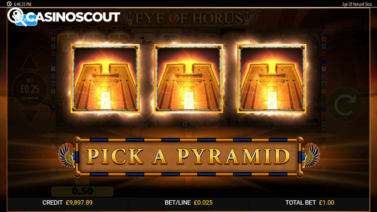 Eye Of Horus Power 4 Slots Gratis Spins