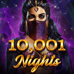 10,001 Nights logo achtergrond