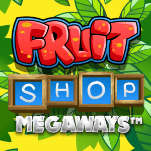 Fruit Shop Megaways logo achtergrond