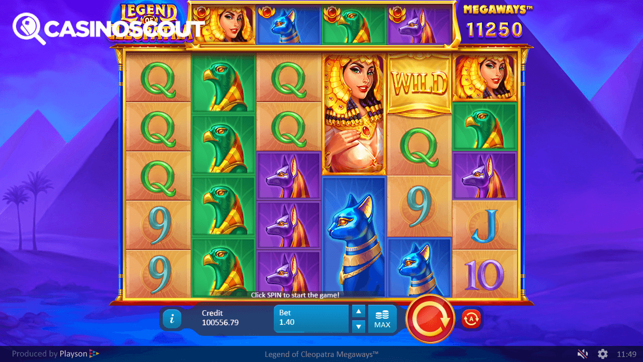 Legend of Cleopatra Megaways Review