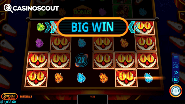 3 Devils Pinball Bonus