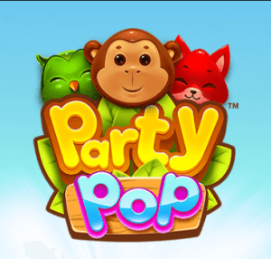 Party Pop logo achtergrond