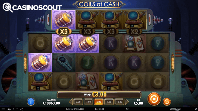 Coils of Cash Gratis Spins