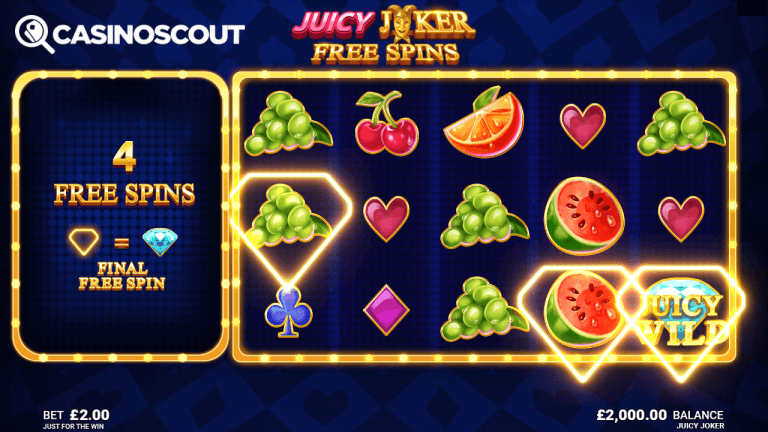 Juicy Joker Mega Moolah Gratis Spins