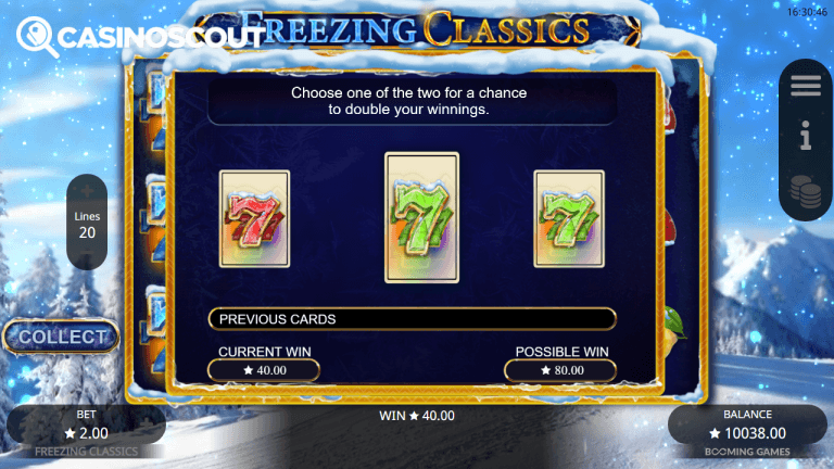 Freezing Classics Bonus