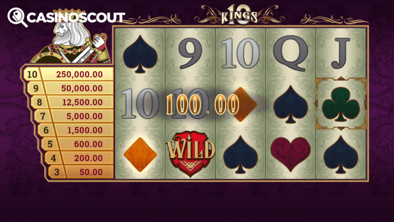 10 Kings Bonus
