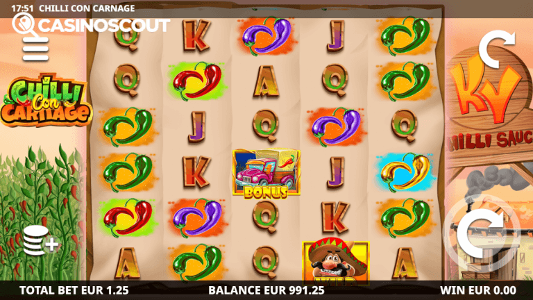 Chilli Con Carnage Gratis Spins