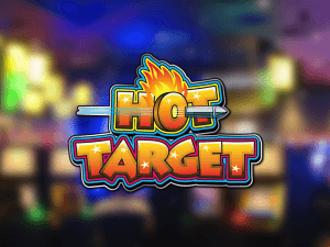 Hot Target Arcade logo achtergrond