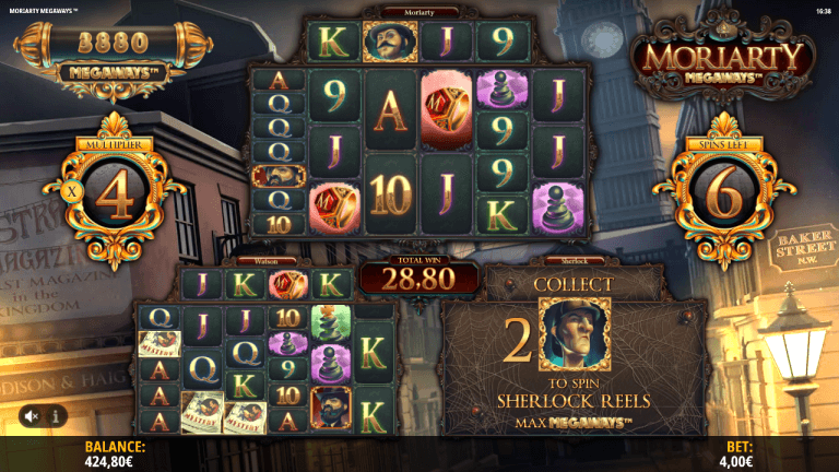 Moriarty Megaways Bonus