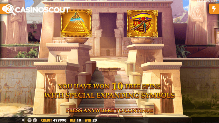 Mysterious Egypt Gratis Spins
