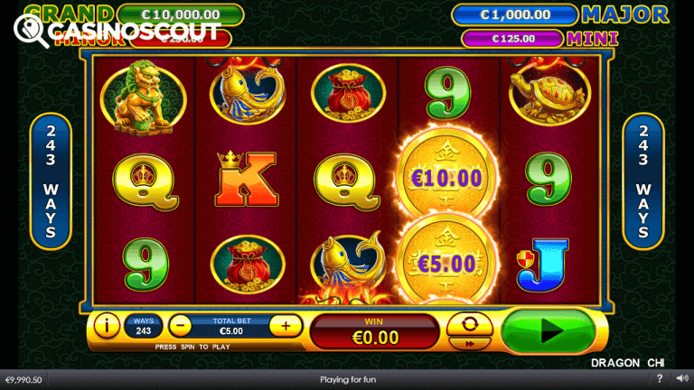Dragon Chi Gratis Spins